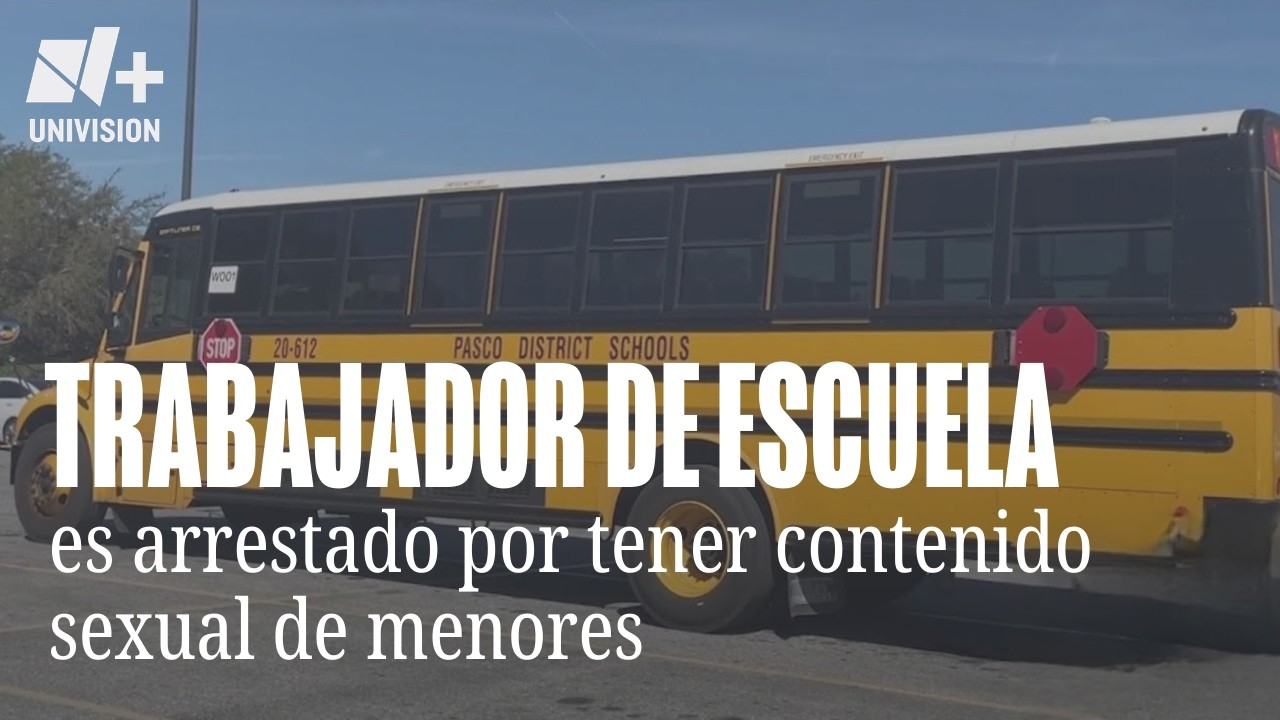 Acusan a trabajador escolar en New Port Richey de pornografía infantil