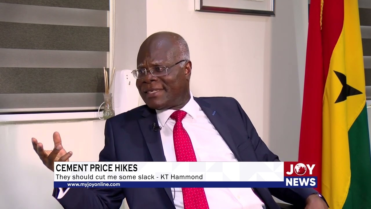 Cement Price Hikes: They should cut me some slack - KT Hammond. #PMExpress