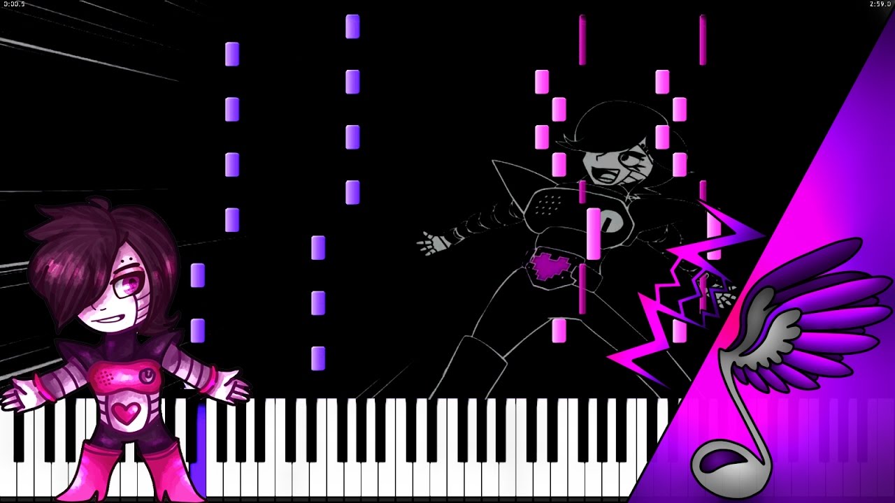 Griffinilla - Hard Drive [Duet Piano Tutorial by Danvol] - Synthesia HD