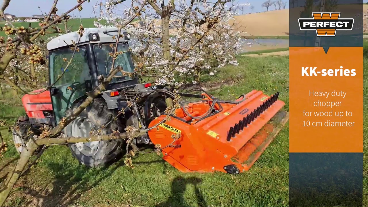 PERFECT KK-245HD versterkte klepelmaaier-versnipperaar
