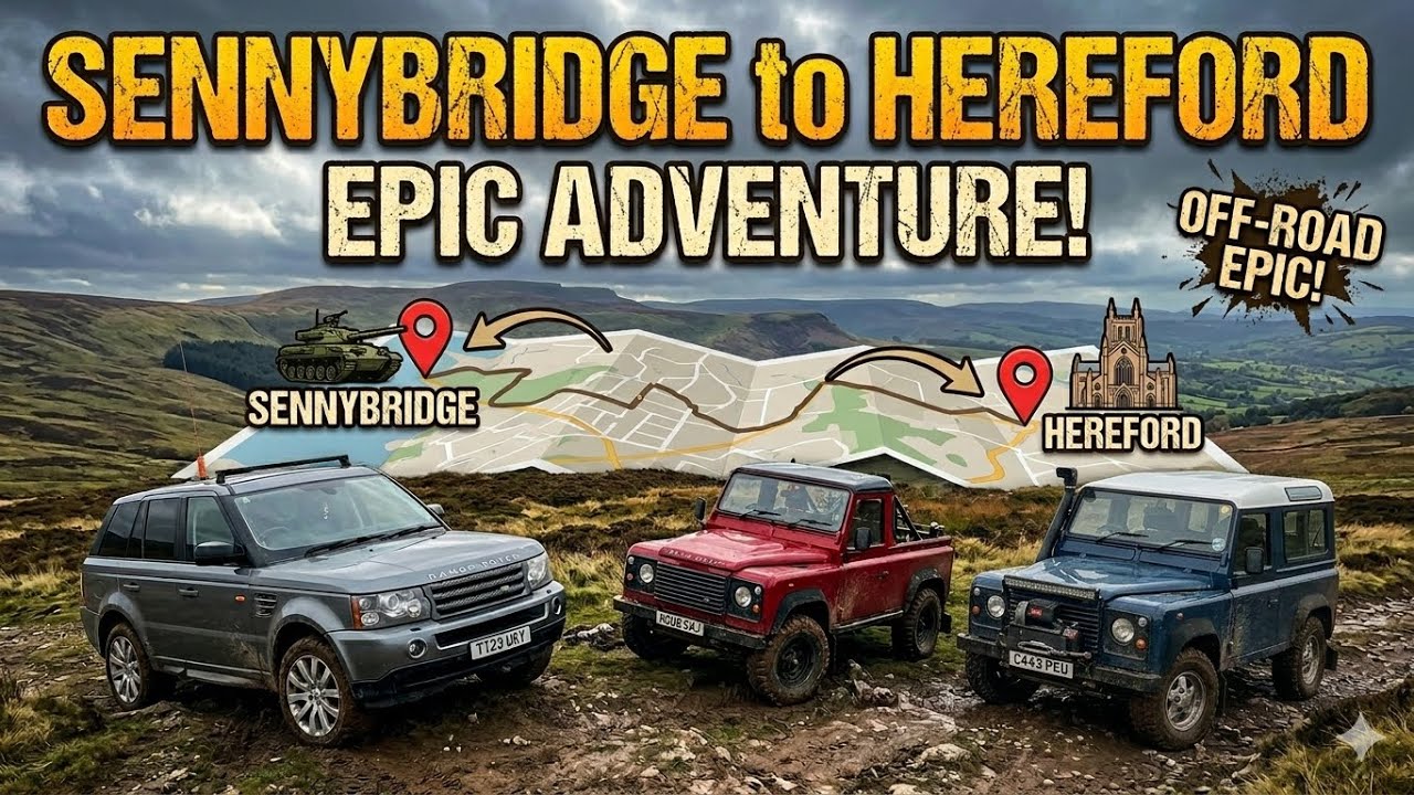 Range Rover Sport V8: Sennybridge To Hereford Green Lanes
