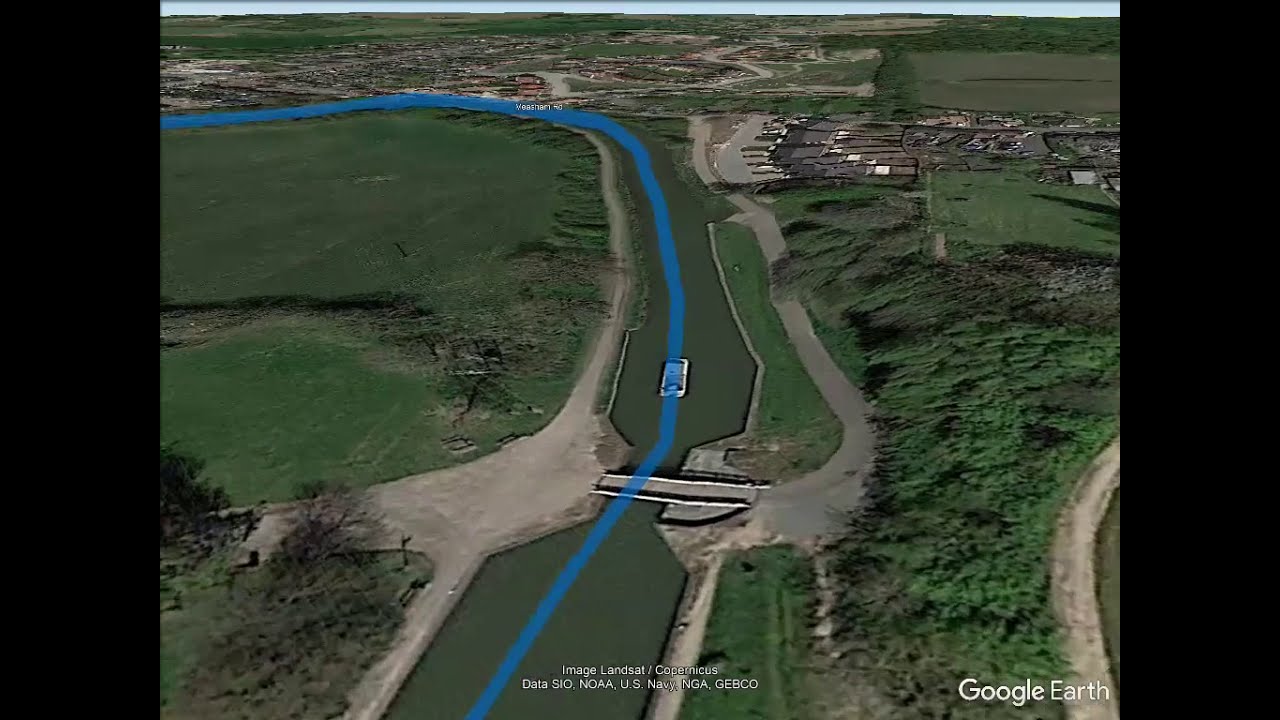 Ashby Canal fly-through: restoration project (Snarestone to Moira)