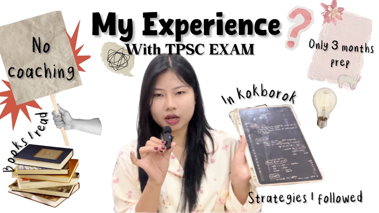 My TPSC combined Exam journey 📚(No coaching📣):Strategies, books I read💼 full explanation in kokborok