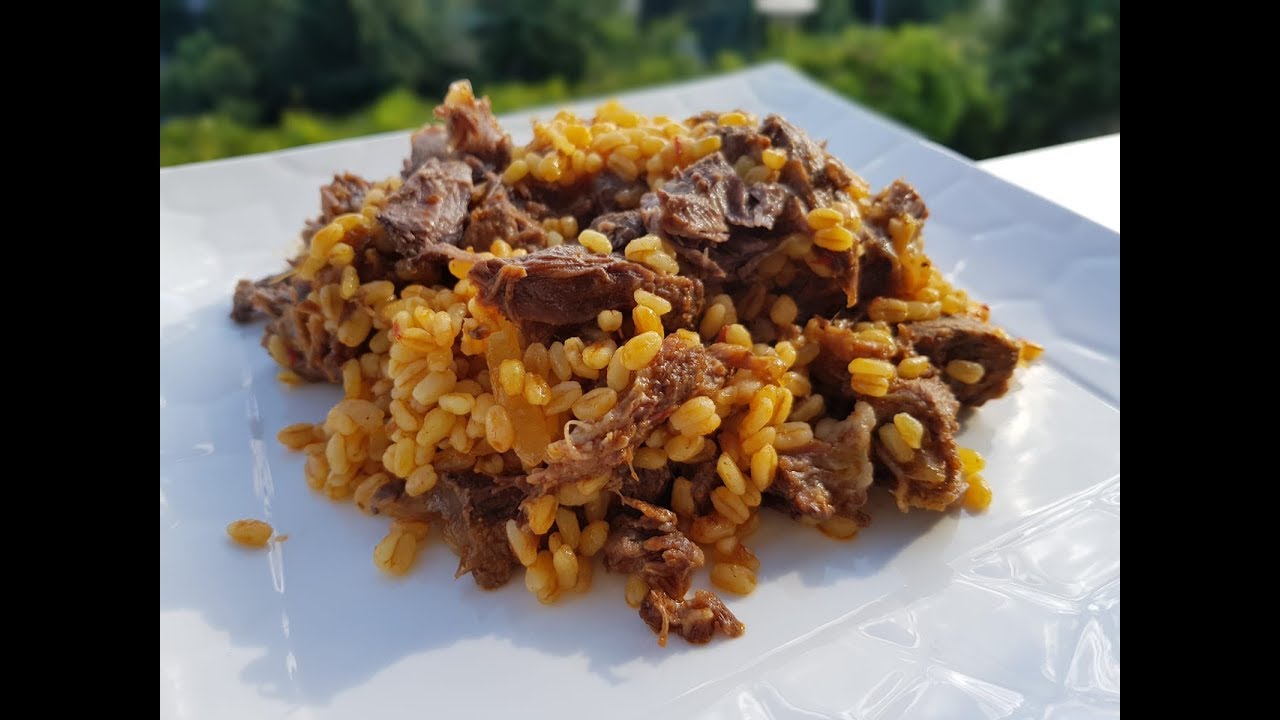 ETLİ BULGUR PİLAVI - BU ETLİ PİLAV DİĞERLERİNDEN FARKLI,BİRDE BÖYLE DENEYİN