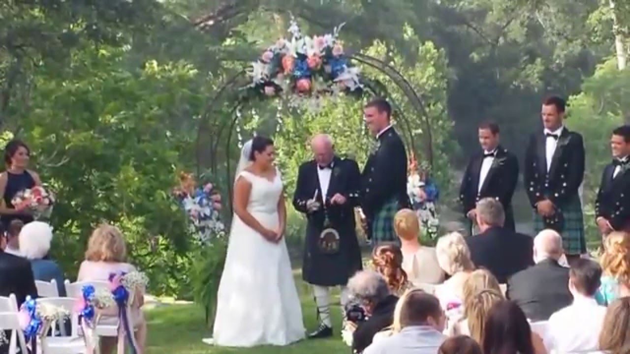 Scottish Welcoming Ritual 'Drinking of the Quaich'