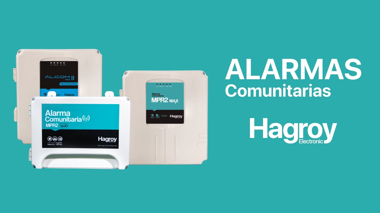 ALARMAS COMUNITARIAS HAGROY ELECTRONIC