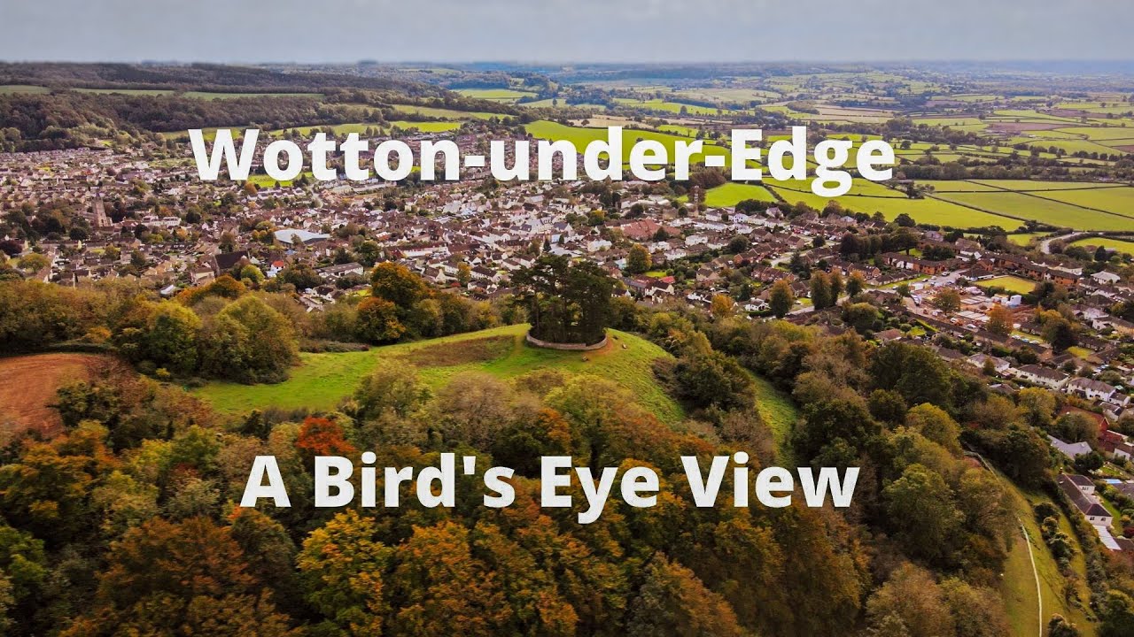 Wotton-under-Edge - A Bird's Eye View in 4k