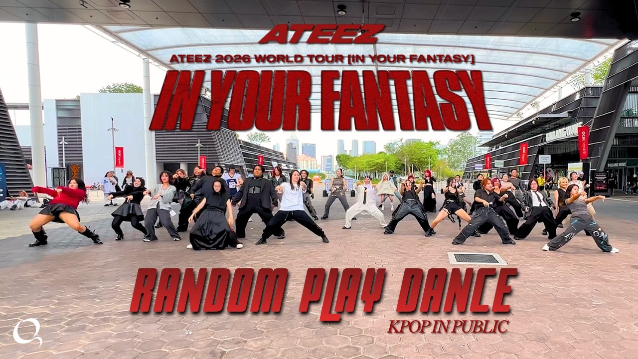 [KPOP IN PUBLIC] KPOP RANDOM PLAY DANCE: ATEEZ (에이티즈) - IN YOUR FANTASY in Singapore
