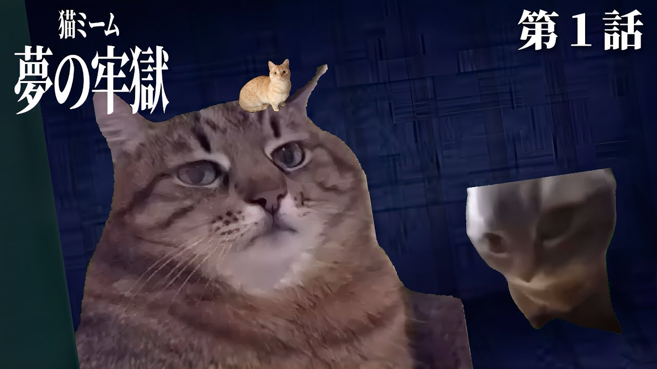 謎の牢獄から逃げ出す猫たちの物語 第１話【猫ミーム】