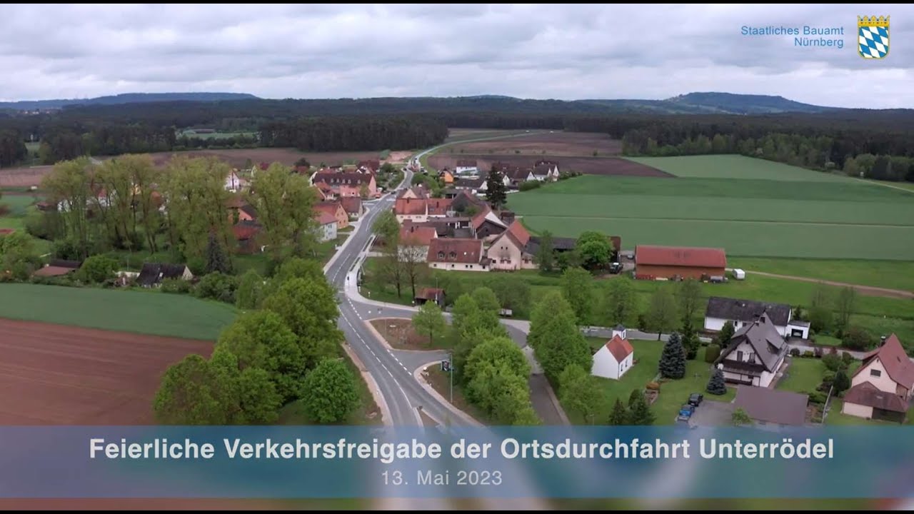 Verkehrsfreigabe Ortsdurchfahrt Unterrödel/Hilpoltstein