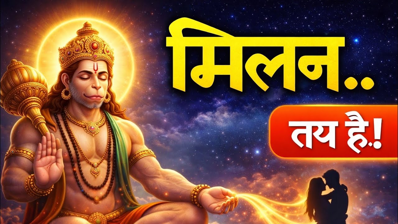Hanuman Sandesh Today 🔴मिलन निश्चित है..! 💍 वो लौट रहा है..? 💍 | Hanuman Ji Message | Universe l 