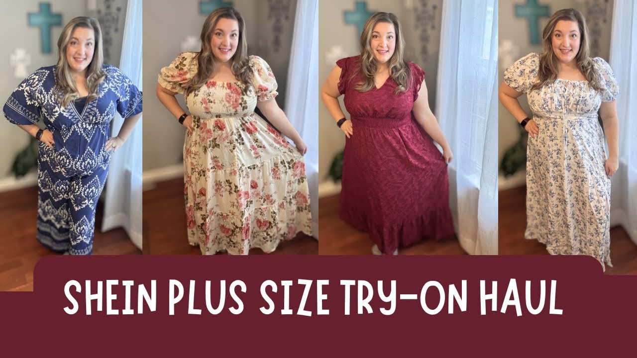 Новая коллекция Shein Plus Size весна 2026: примерка