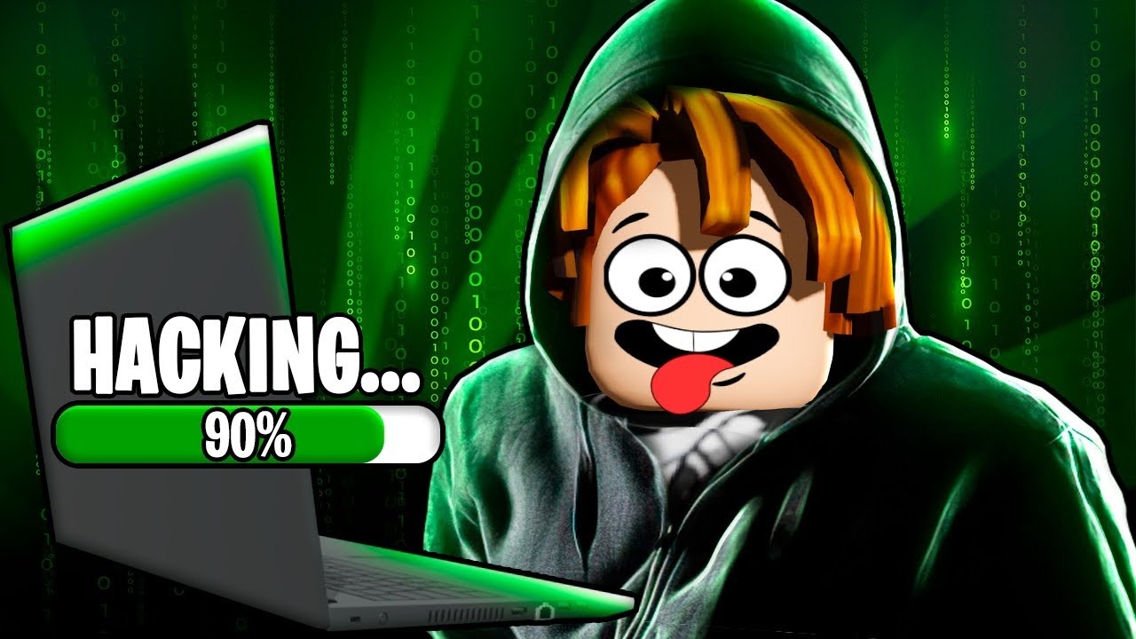 ME TORNEI UM HACKER HAHAHAHA - ROBLOX