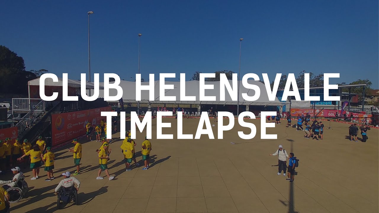 Lawn Bowls Roof | Club Helensvale Construction Timelapse