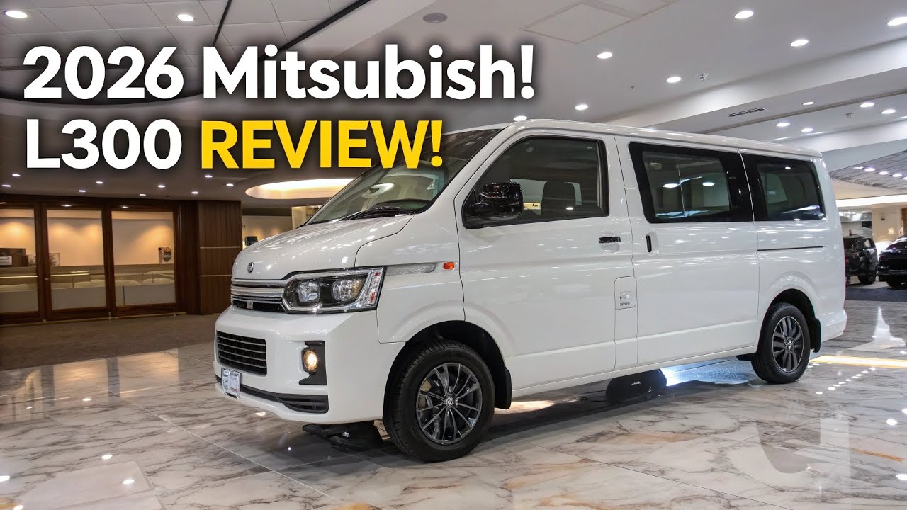 2026 Mitsubishi L300 Review Full Interior, Exterior, Performance & Price Breakdown  New L300 Minibus