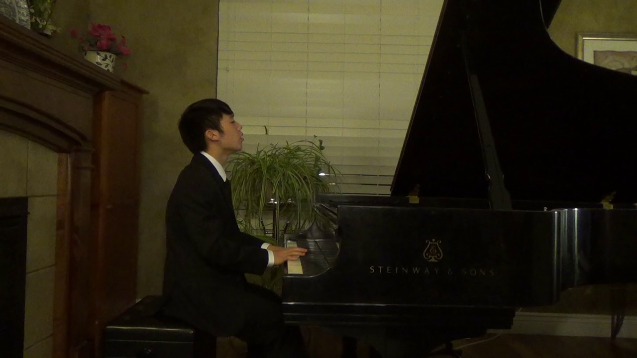 Alex Plays for MTNA Piano competition 2016