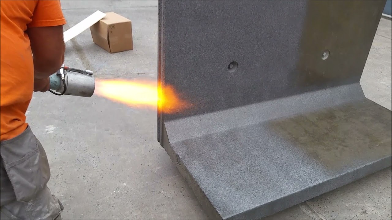 ecoFINISH Video Test Beschichtung Beton