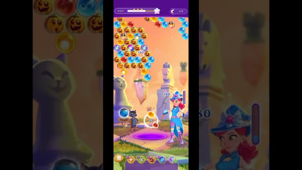 Bubble witch saga 3 walkthrough levels #gaming #bubblewitchsaga3