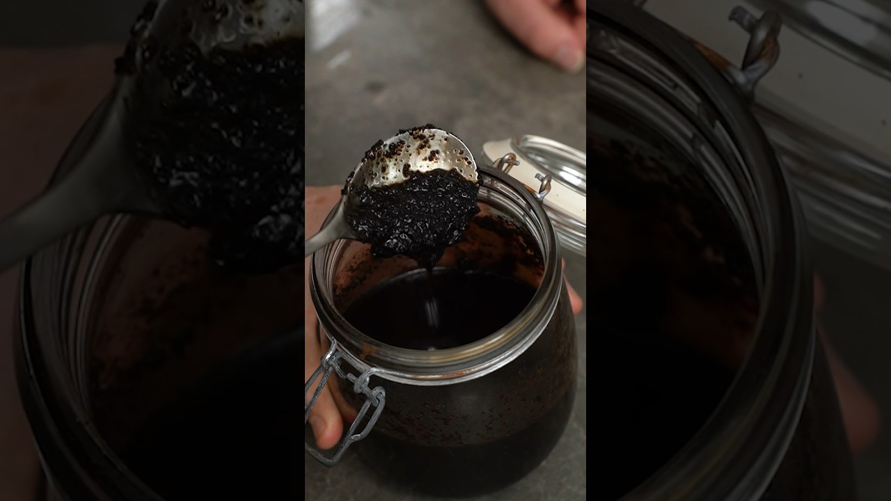 Home made coffee liqueur