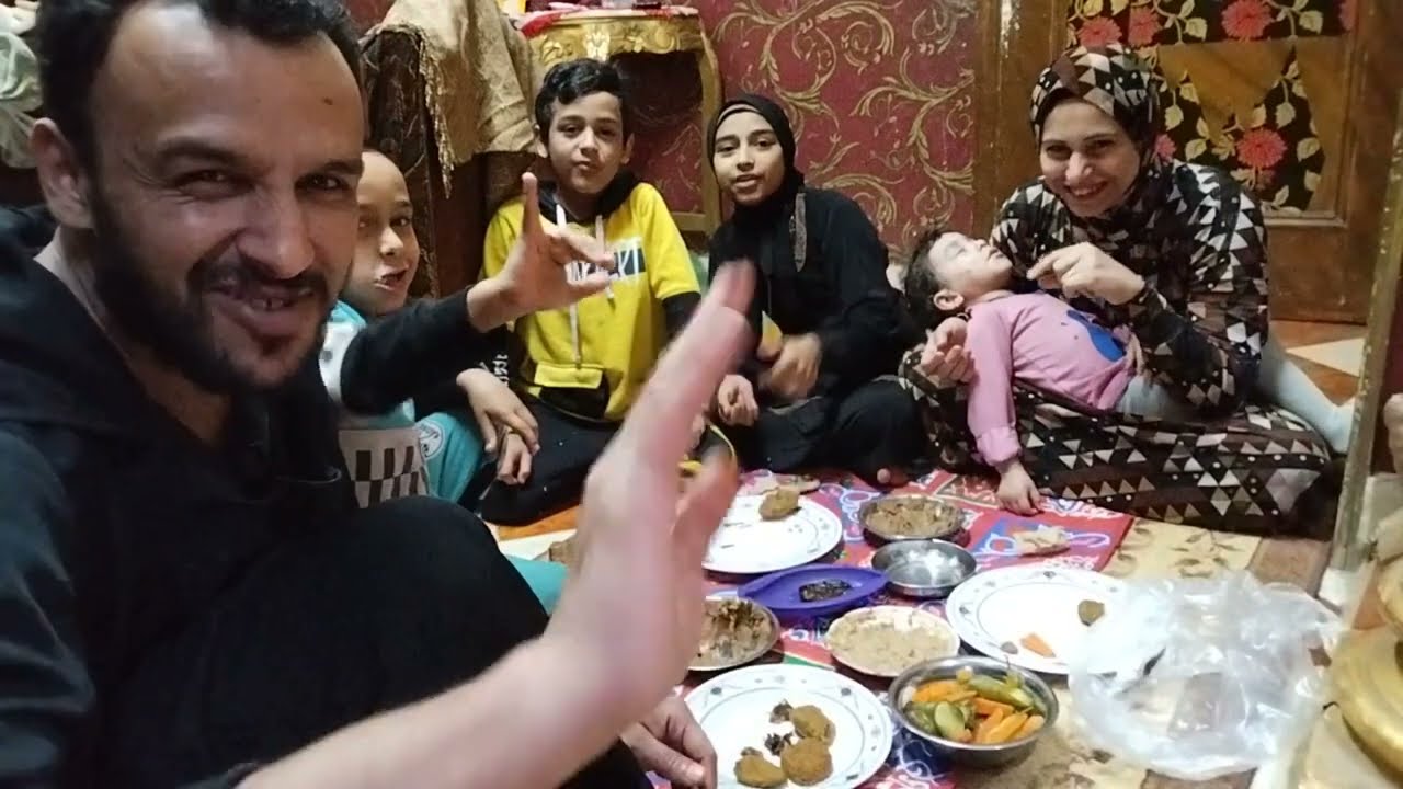 سحور رمضان🌙احلي سحور مع الاولاد🌙لمة العيلة