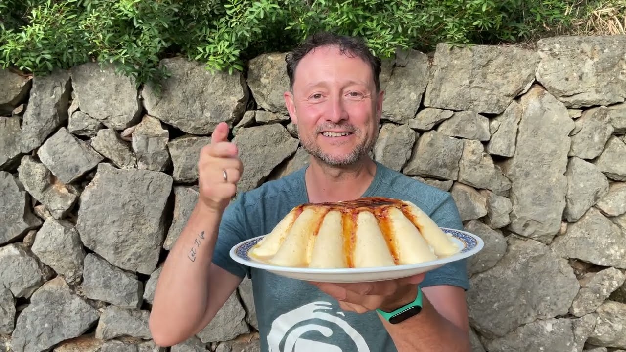 FLAN DE QUESO SIN HORNO - Recetas de Guille en 5 Minutos