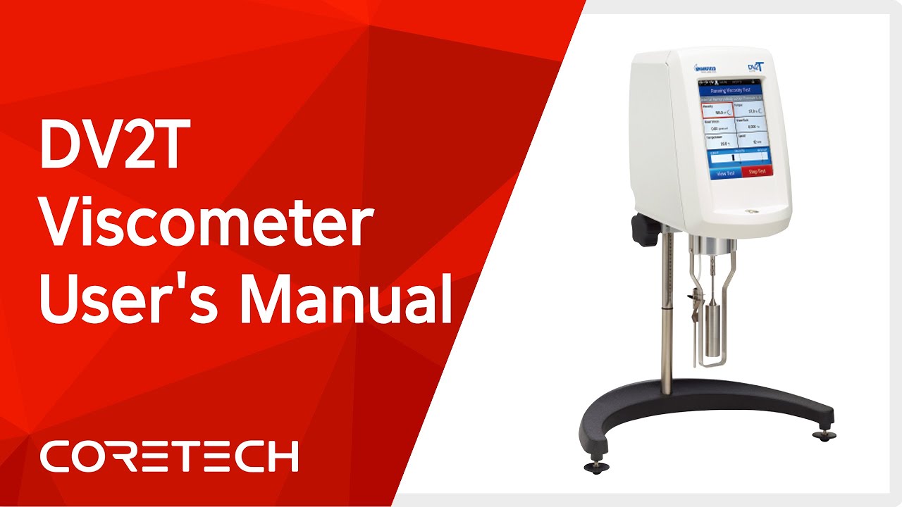 [AMETEK BROOKFIELD] DV2TViscometer User's Manual [ENG]