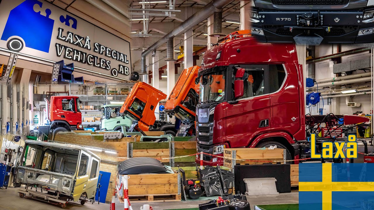 SCANIA FACTORY TOUR: Lax&aring; Special Vehicles // *Sweden*