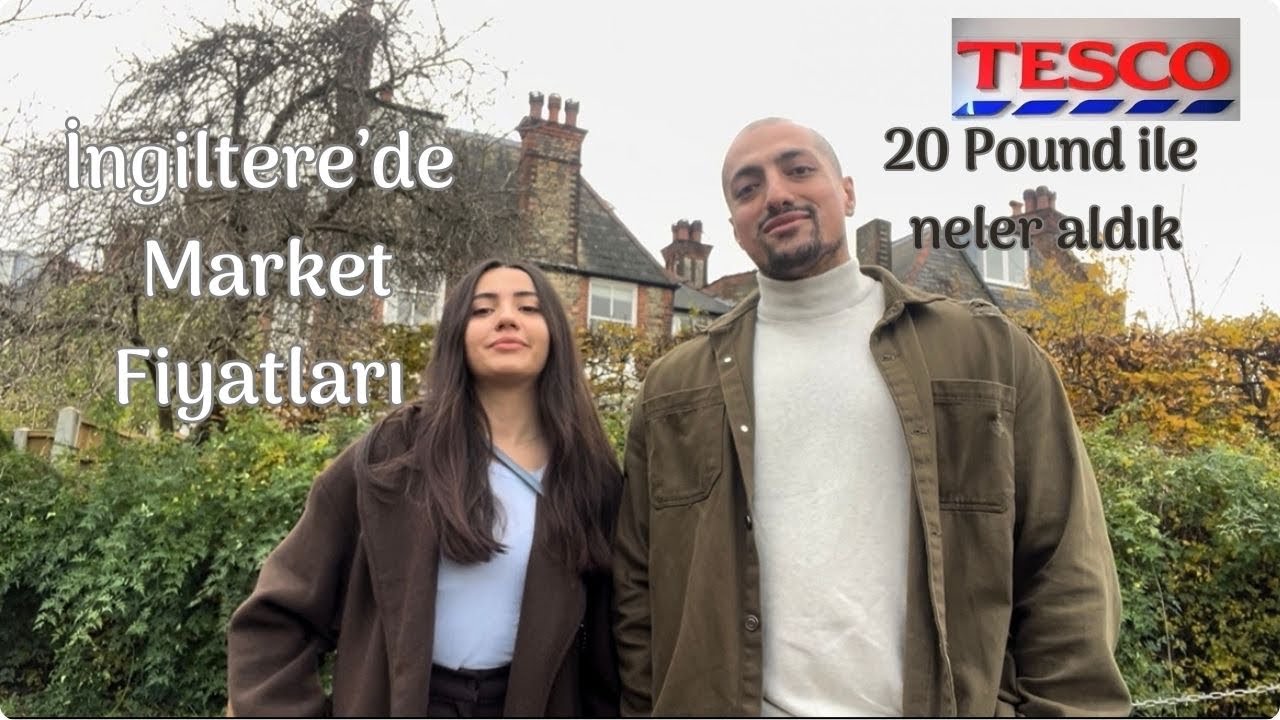 İngiltere’de En Güncel Market Fiyatları | 20 Pound İle Neler Aldık | Market Turu