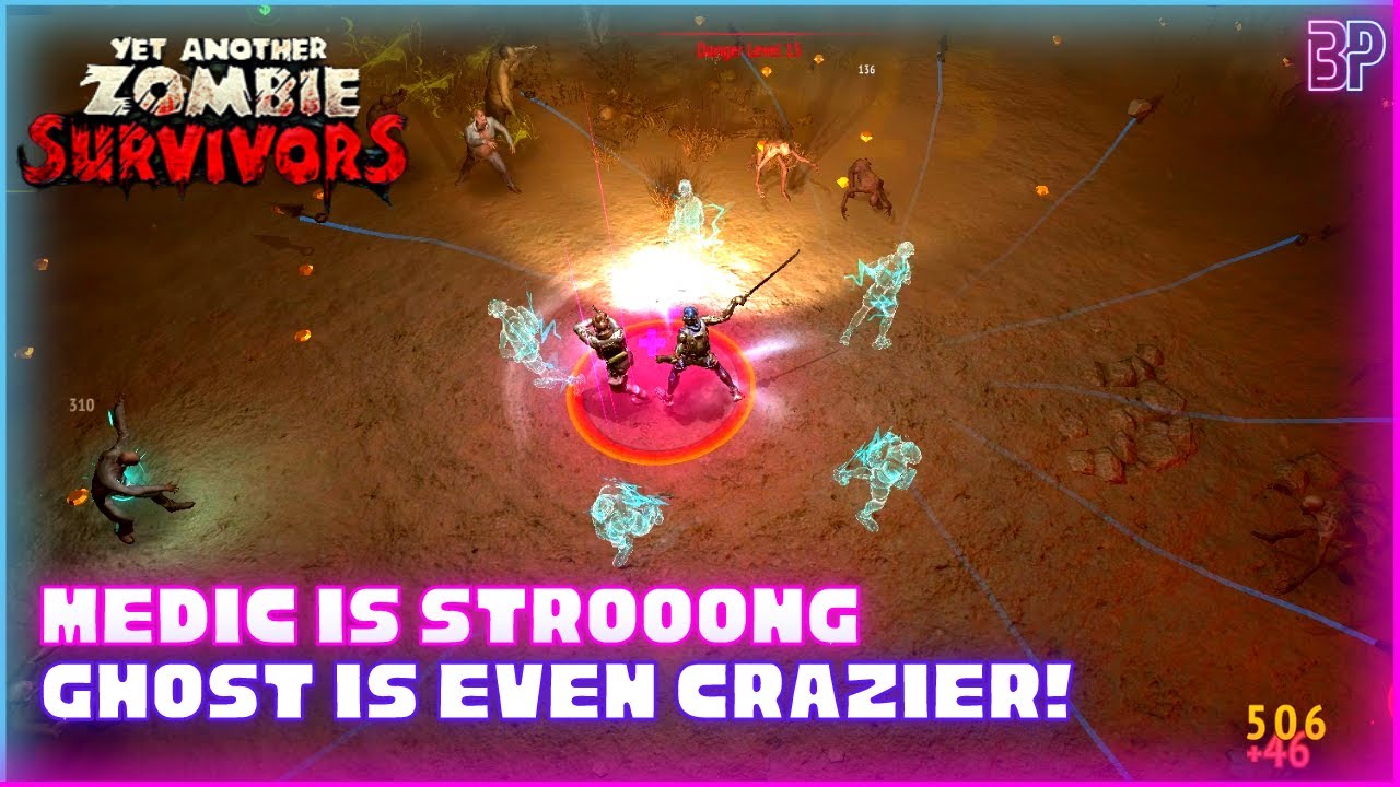 Yet Another Zombie Survivors MEDIC IS STRONG GHOST IS EVEN CRAZIER! VILE WASTELAND ACHIEVEMENTS!