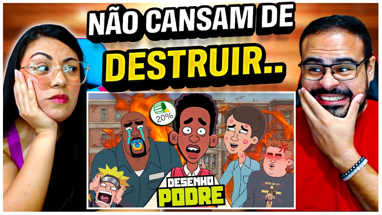 REACT VIAJANTE GALÁCTICO | O Desenho ADULTO do TODO MUNDO ODEIA O CHRIS é um LIXO kkkkkkkkkkkkk 🤮😡💩