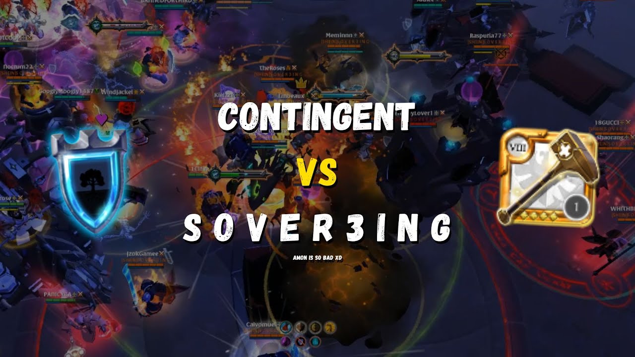 Contingent vs S O V E R 3 I N G | Caller PoV | Albion Online ZvZ