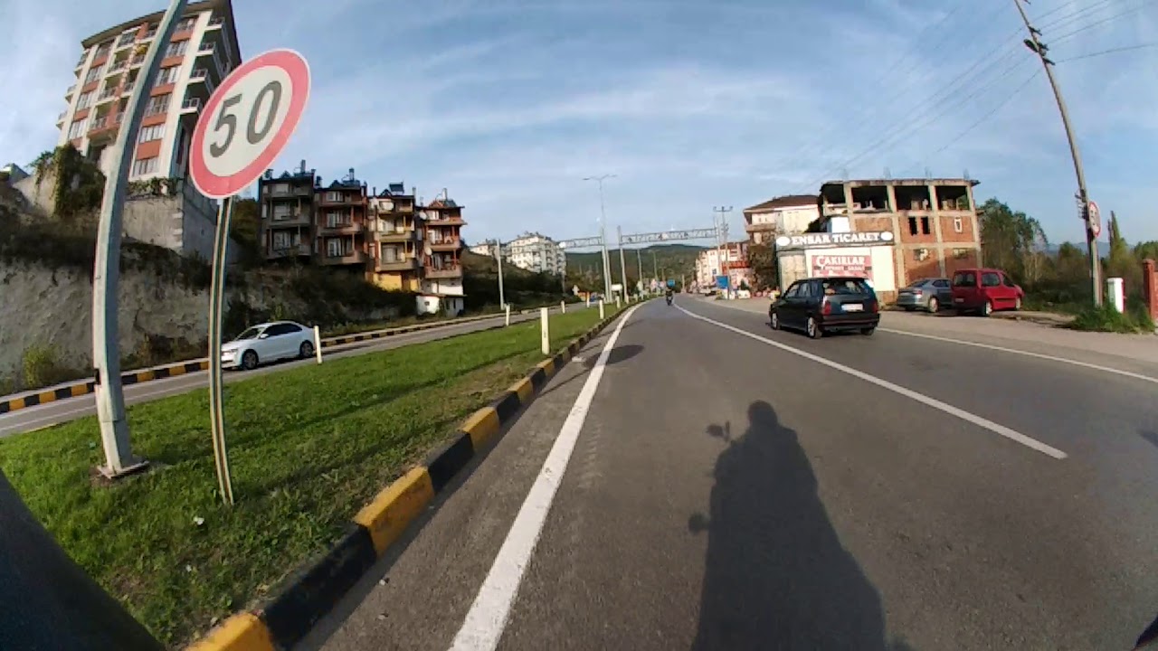 Bartın Amasra turu Honda cbr 600f