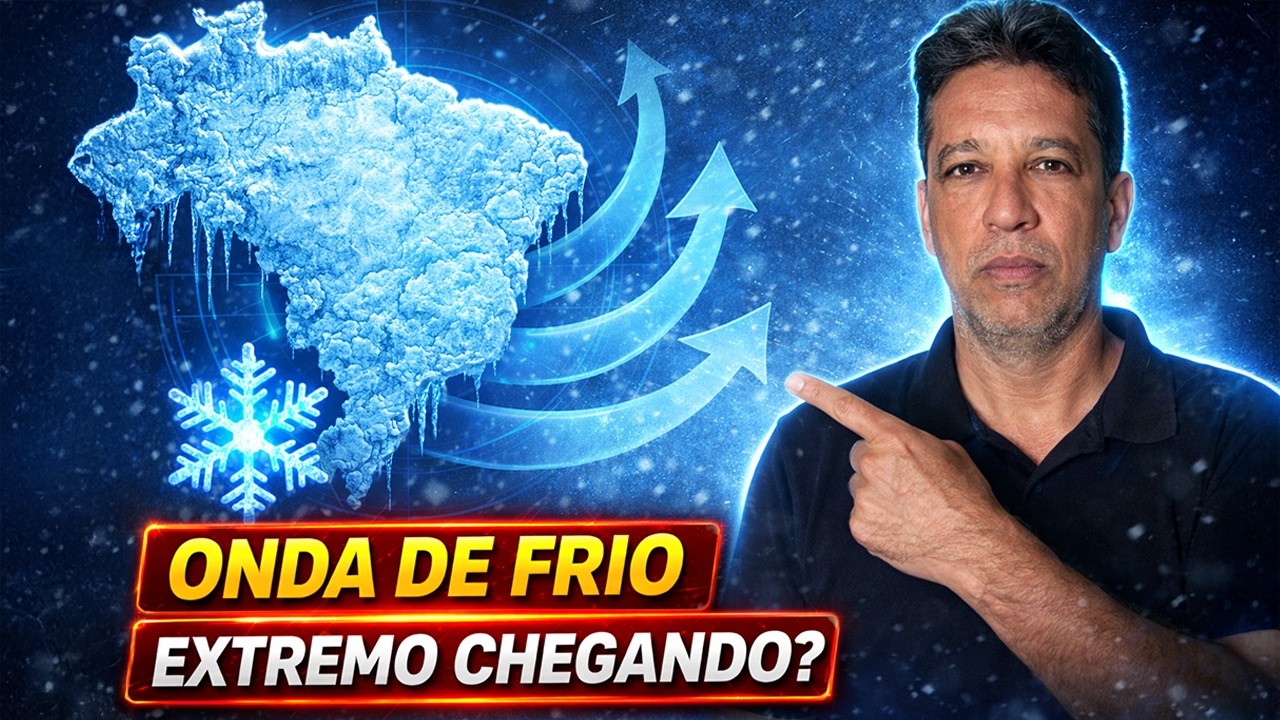 URGENTE! ONDA DE FRIO EXTREMA NO BRASIL? O QUE VAI ACONTECER?