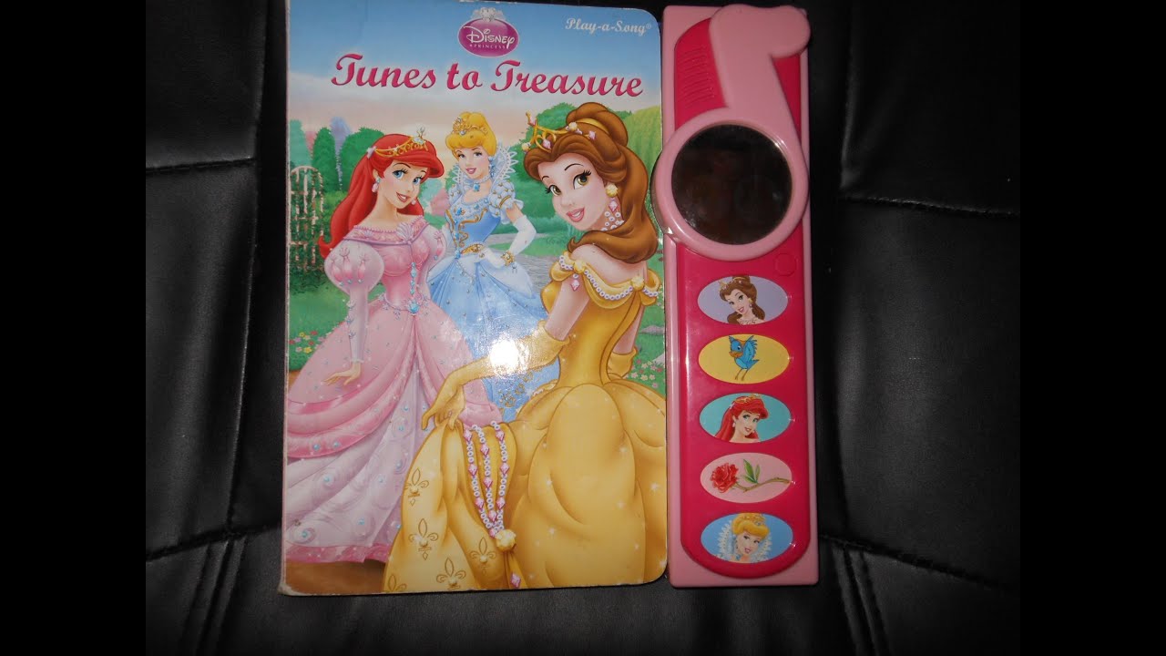 Disney Princess Play-a song Tunes to treasure book