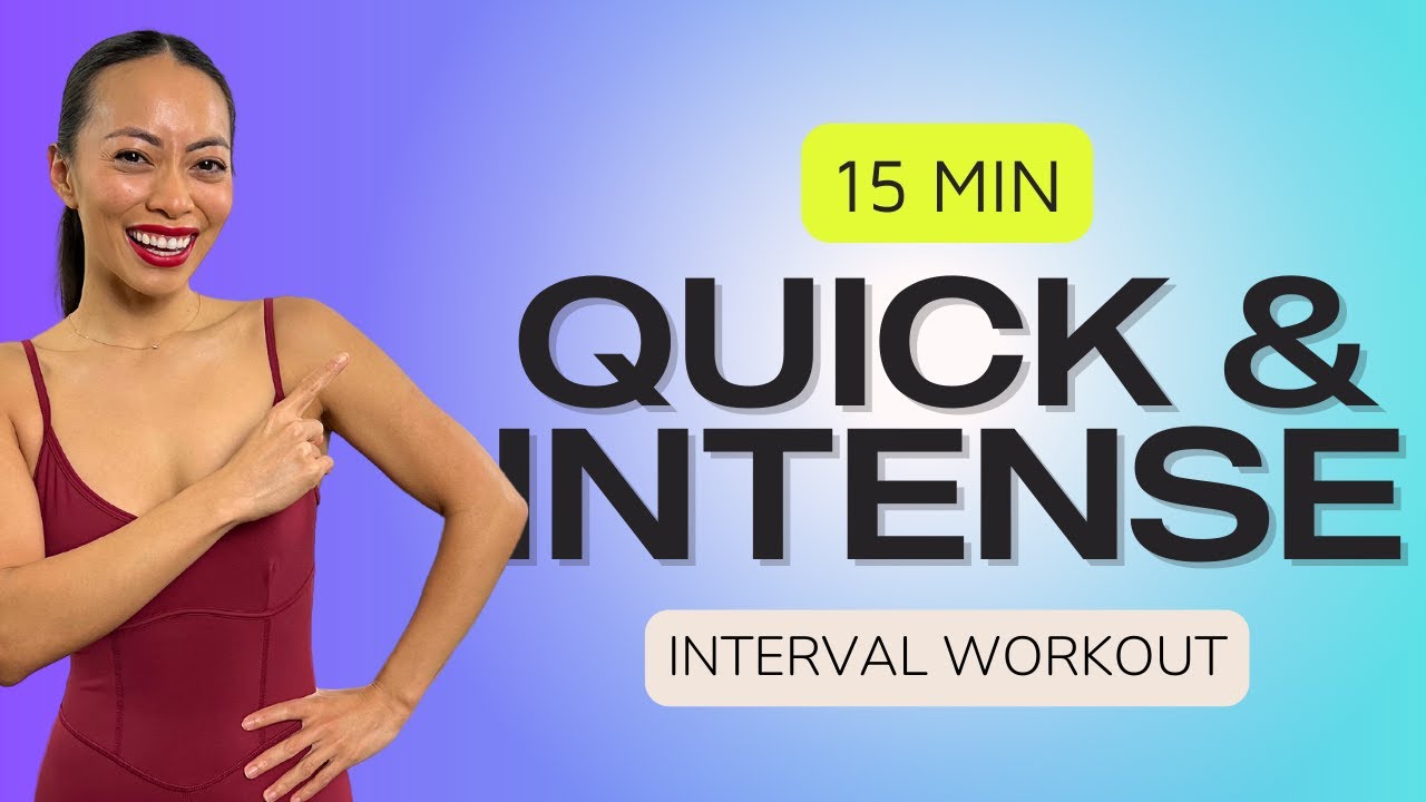 15 Min Cardio Circuit Workout For FAT LOSS (Follow Along, No Talking, No Equipment)