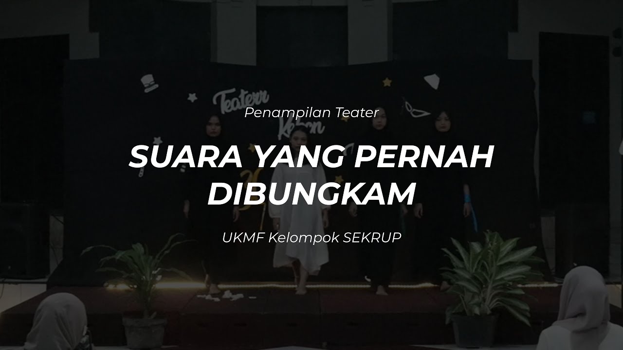 Suara yang Pernah Dibungkam | Penampilan Teater SEKRUP di Pertunjukan Malam Seni Teater Kebon Teboe