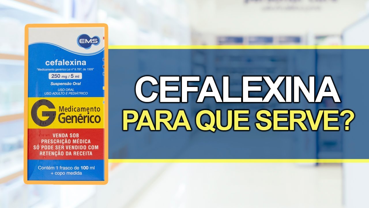 Para que serve a Cefalexina? - Bula Simples