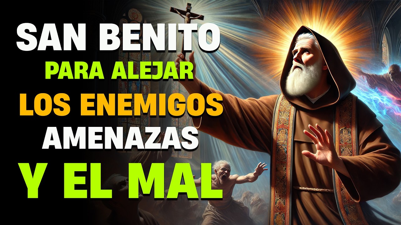 La Oración Más Poderosa De San Benito Para Alejar A Los Enemigos, Las Amenazas Y El Mal