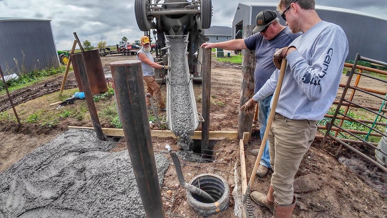 Ripping out Concrete and pouring a new Pad
