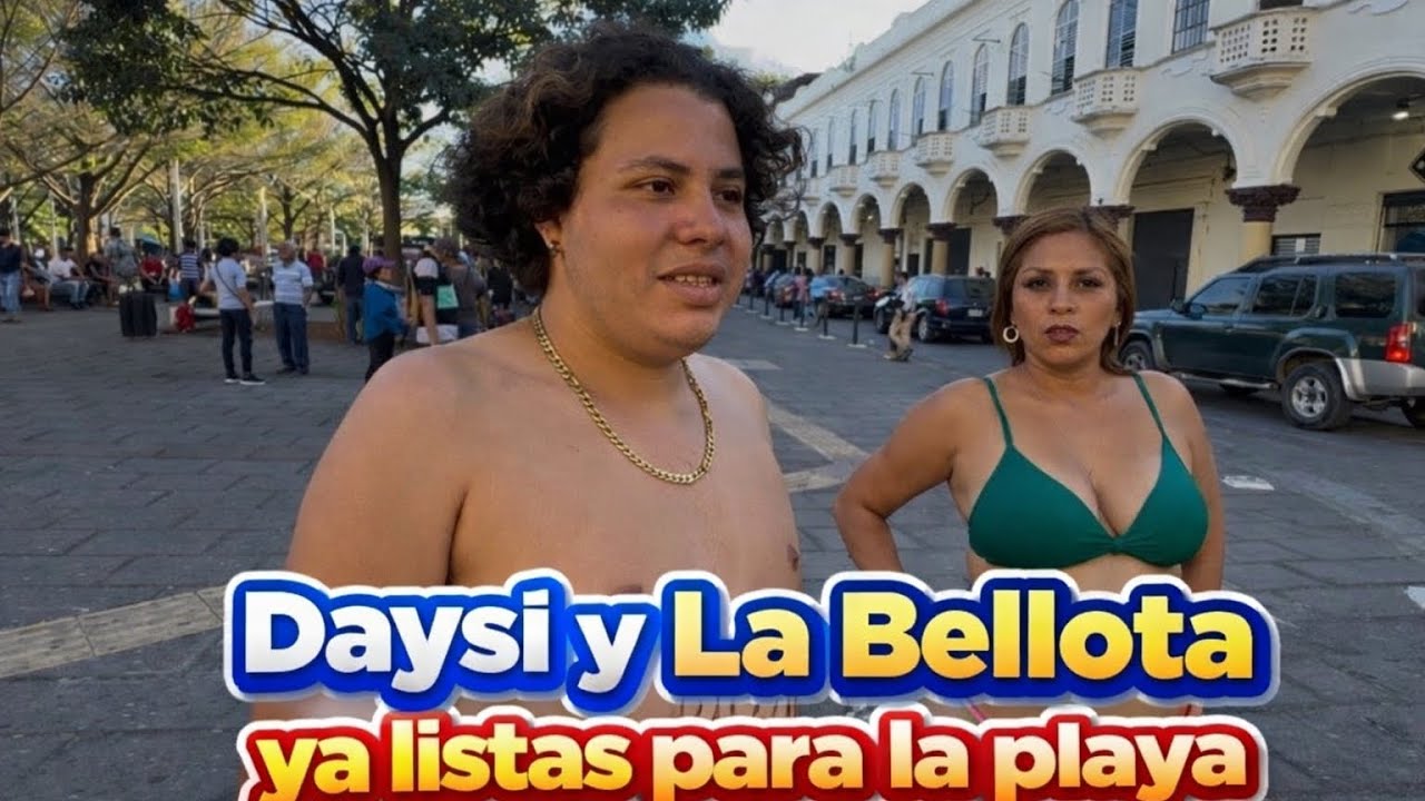 🚨Daysi y la Bellota ya llegaron listas para ir a la playa , mira todo lo que pasó aquí 😱😱🩱👙