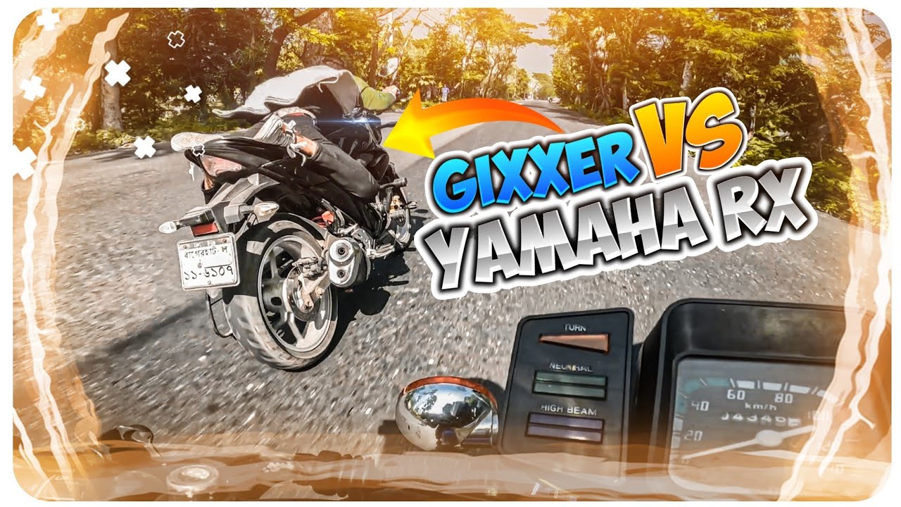 Yamaha RX100 vs Suzuki Gixxer!