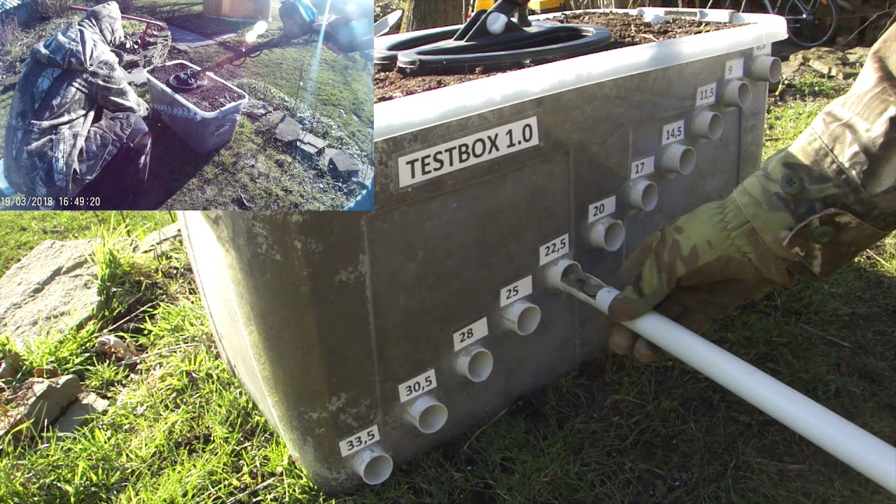 Metalldetektor Testbox, Deep Tech Vista Smart Plus with standard 28x19cm coil