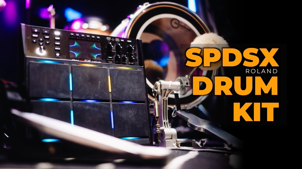 SPD-SX PRO Tiny Drum Kit Setup + DIY Kick Trigger