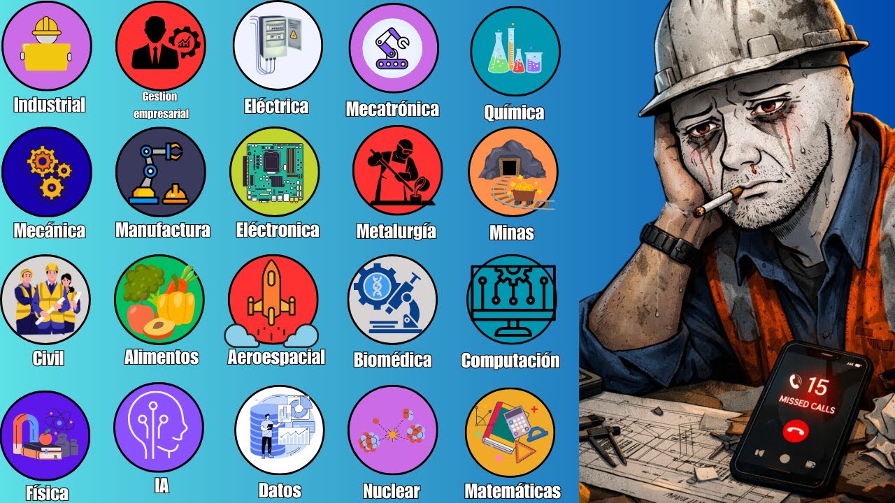 Todas las INGENIERÍAS explicadas en un Vídeo.