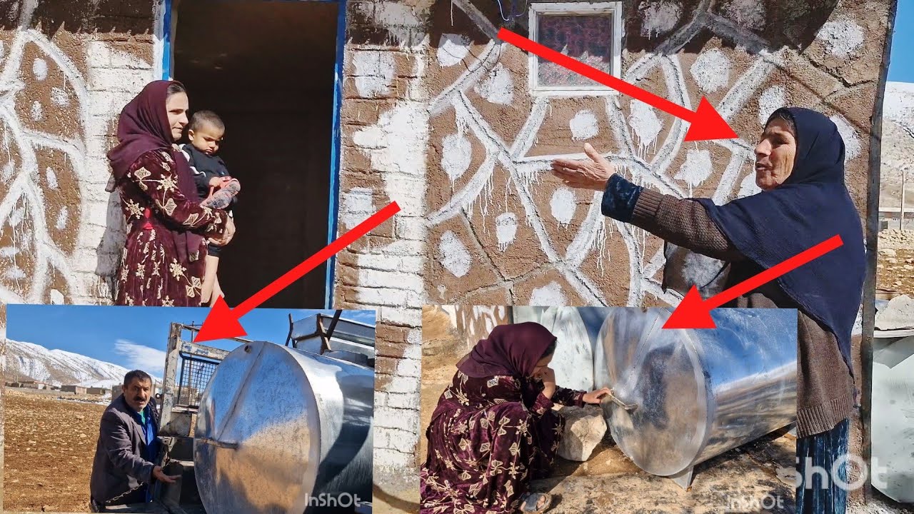When Mohsen’s Mom Arrived, Elham Was Shocked! Caroline’s Big Help With the Water Tank