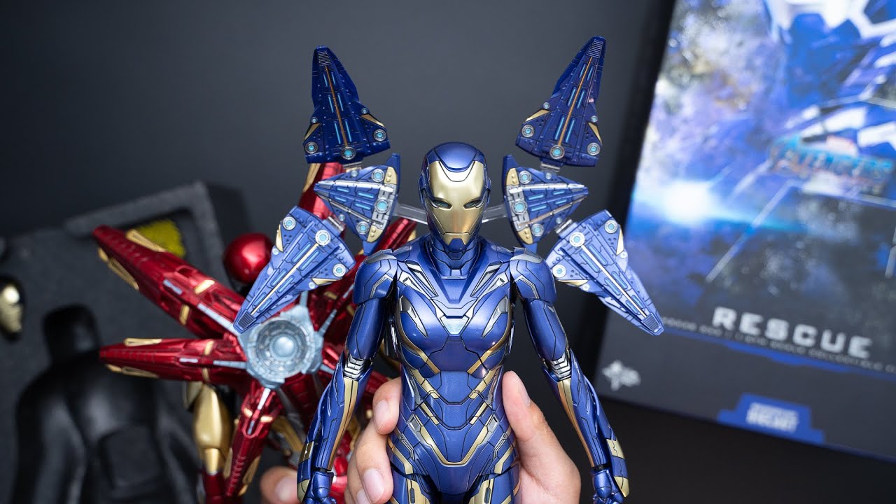Unboxing Hot Toys Rescue (Iron Man MK49)- Avengers Endgame (chill unboxing)