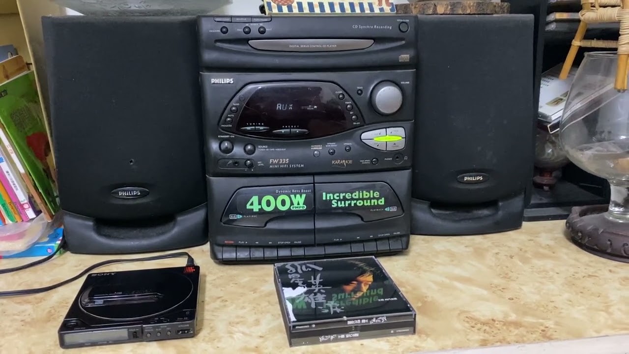 PHILIPS FW335+SONY Discman D-250