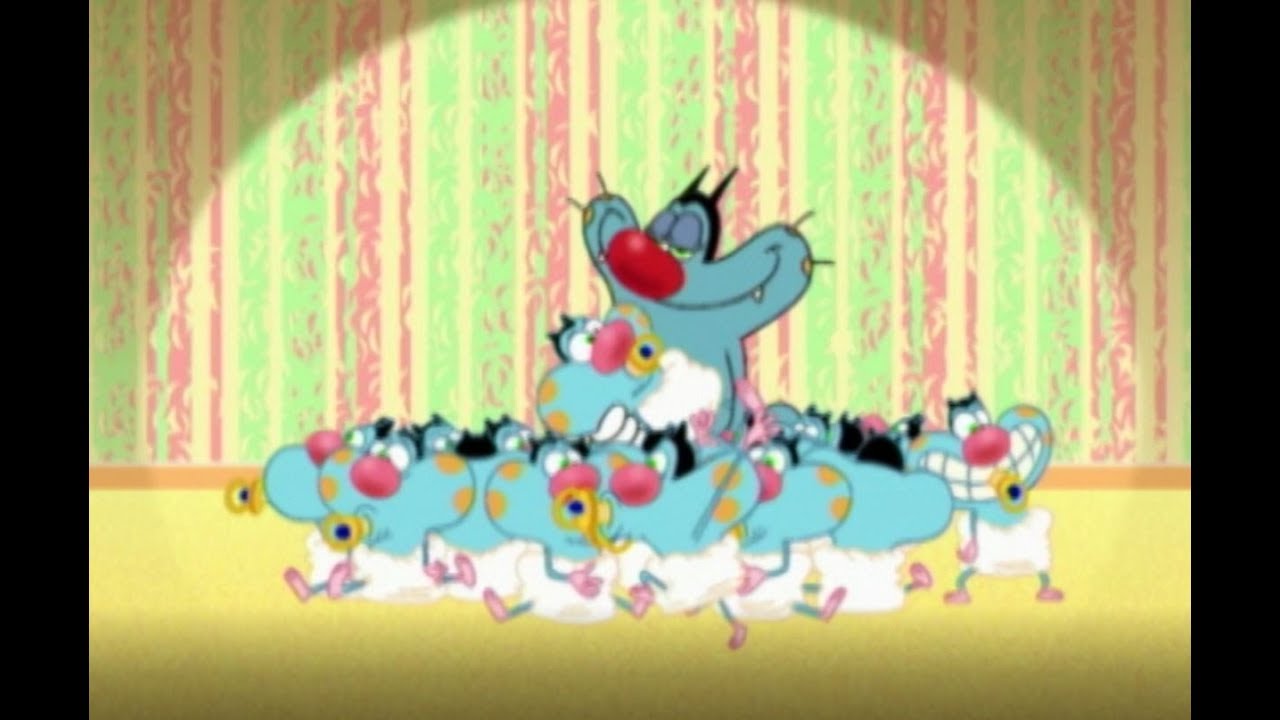 हिंदी Oggy and the Cockroaches - Nine months and counting (S01E18) - Hindi Cartoons for Kids
