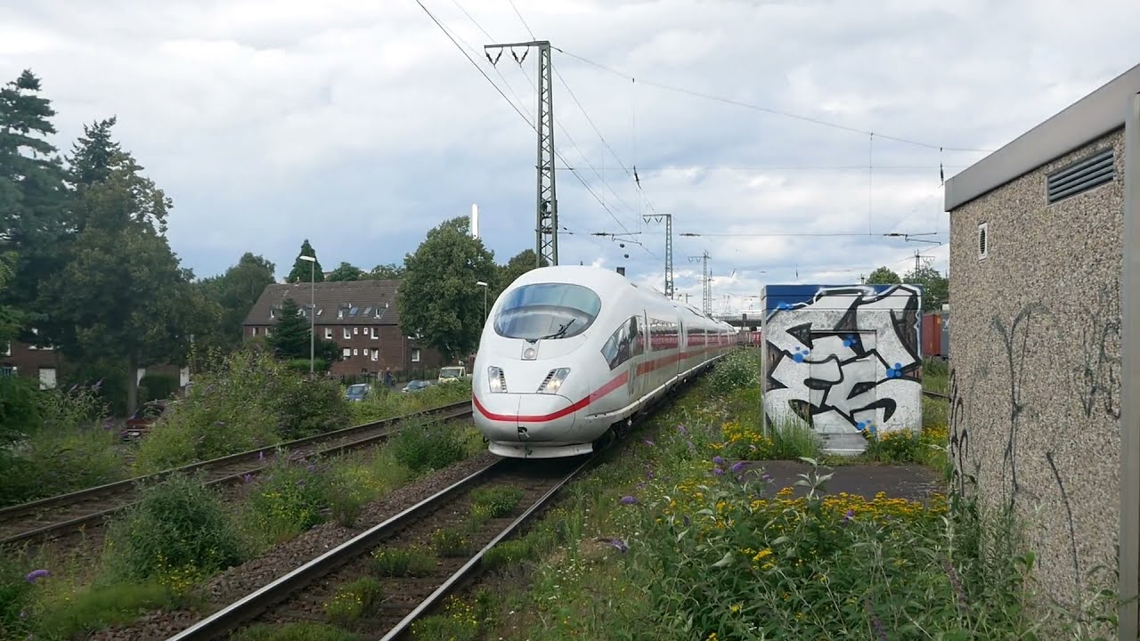 Eisenbahnverkehr in Krefeld Uerdingen Mit Br 1440 151 193 189 186425 248 275 185 462 266 406 295 146