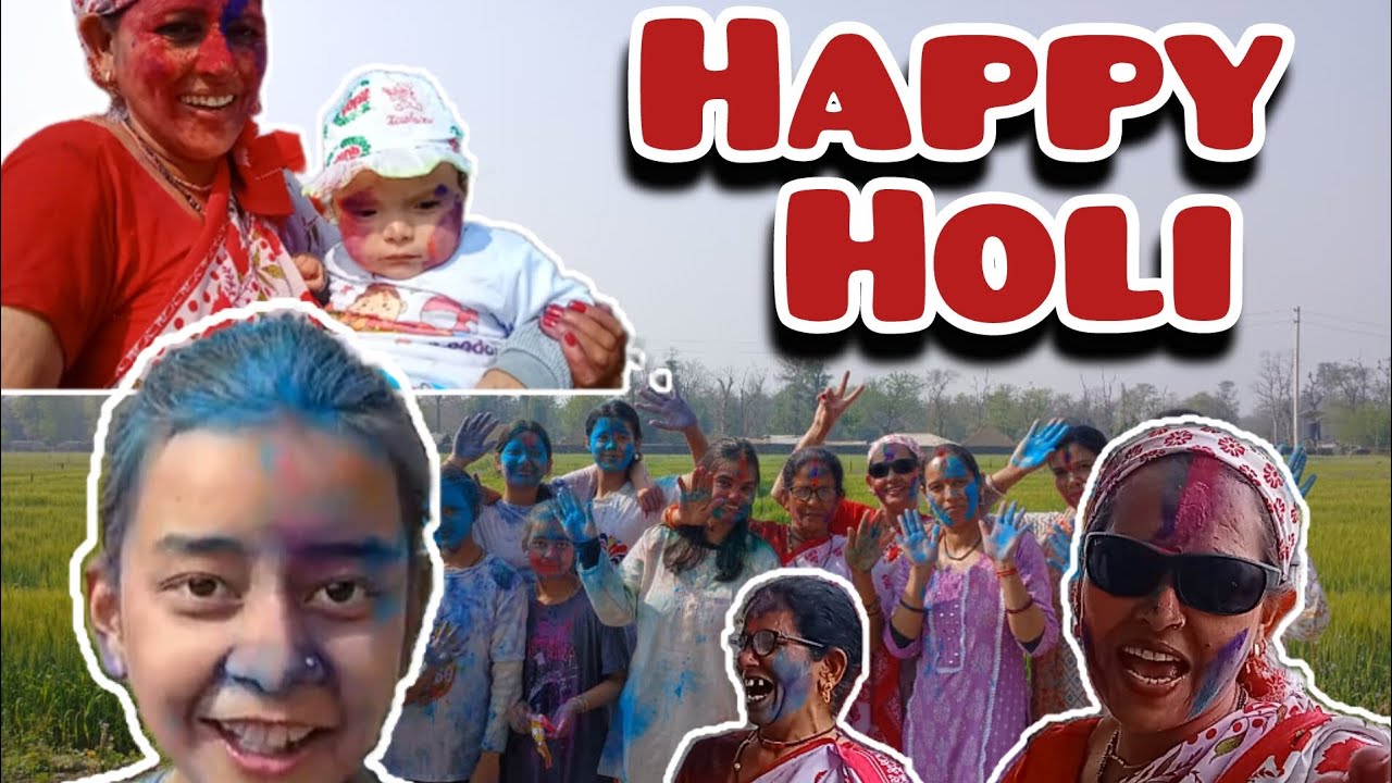 Happy holi 🎉 